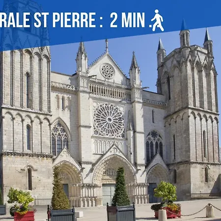 Apartman Simplicien *cosy* Plein Centre De *tv* Wifi *cafe* Poitiers