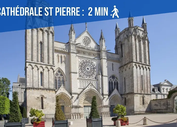 Apartamento Simplicien *cosy* Plein Centre De *tv* Wifi *café* Poitiers